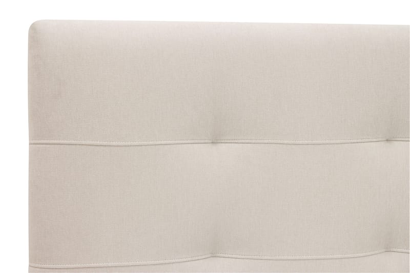 Hilton Premium Täydellinen Sänkypaketti 160x200 cm Kontinenttisänky sängynpäädyllä - Vaaleanbeige Kangas - Huonekalut - Sänky - Jenkkisängyt