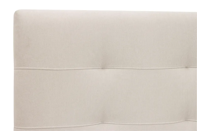 Hilton Premium Jenkkisänky 160x200 cm - Vaaleanbeige Kangas - Huonekalut - Sänky - Jenkkisängyt
