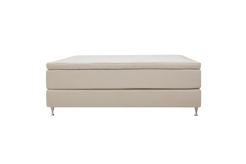 Hilton Premium Jenkkisänky 180x200 cm - Beige Bouclé - Huonekalut - Sänky - Jenkkisängyt