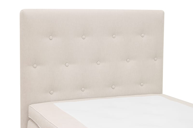 Hilton Plus Täydellinen sänkypaketti säilytystilalla 90x200 cm - Vaalea beige - Huonekalut - Sänky - Jenkkisängyt