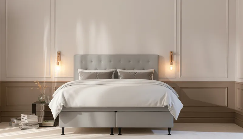 Hilton Plus Sänkypaketti 180x200 cm - Harmaa - Huonekalut - Sänky - Jenkkisängyt