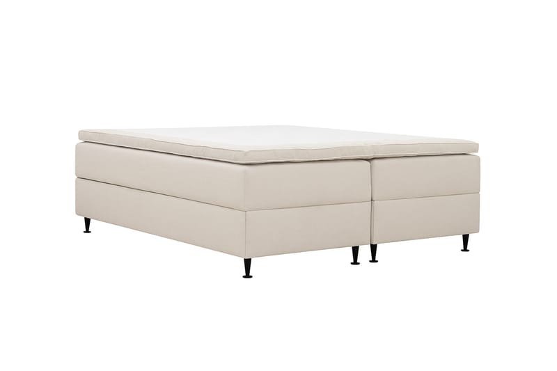 Hilton Plus Jenkkisänky säilytystilalla 180x200 cm - Vaalea beige - Huonekalut - Sänky - Jenkkisängyt