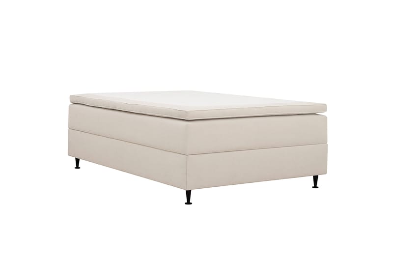 Hilton Plus Jenkkisänky säilytystilalla 120x200 cm - Vaalea beige - Huonekalut - Sänky - Jenkkisängyt