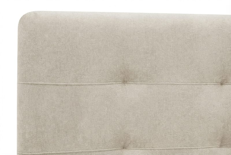 Hilton Premium täydellinen sänkypaketti 180x200 cm, jenkkisänky sängynpäädyllä - Beige kangas - Huonekalut - Sänky - Parisänky