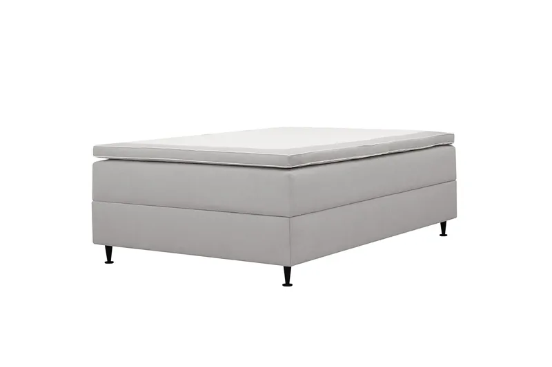 Hilton Plus Jenkkisänky säilytystilalla 140x200 cm - Harmaa - Huonekalut - Sänky - Sängyt säilytystilalla