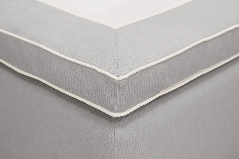 Hilton Plus Täydellinen sänkypaketti säilytystilalla 140x200 cm - Harmaa - Huonekalut - Sänky - Sängyt säilytystilalla