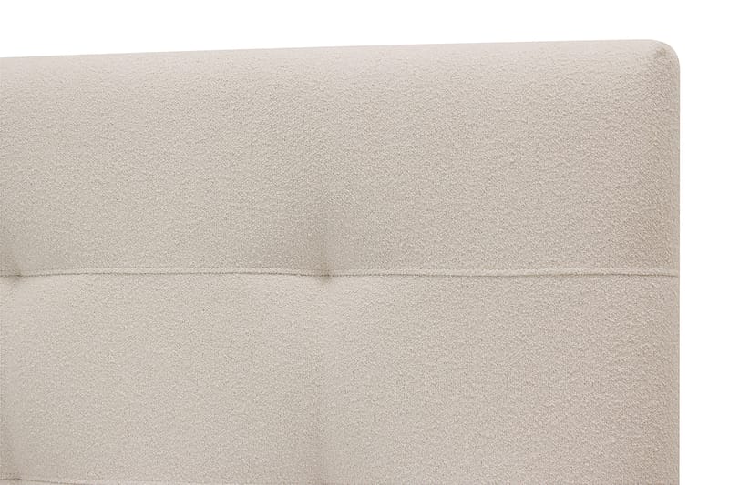 Hilton Premium Täydellinen Sänkypaketti 180x200 cm Kontinenttisänky sängynpäädyllä - Beige Bouclé - Huonekalut - Sänky - Jenkkisängyt