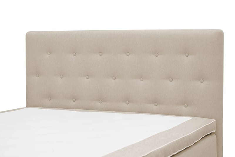Hilton Plus Jenkkisänky säilytystilalla 140x200 cm - Beige - Huonekalut - Sänky - Yhden hengen sängyt