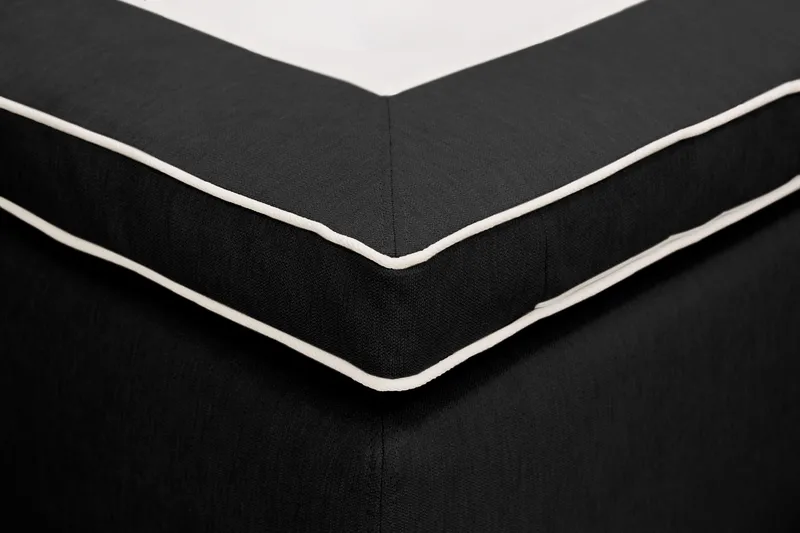 Hilton Plus Jenkkisänky säilytystilalla 160x200 cm - Antrasiitti - Huonekalut - Sänky - Yhden hengen sängyt