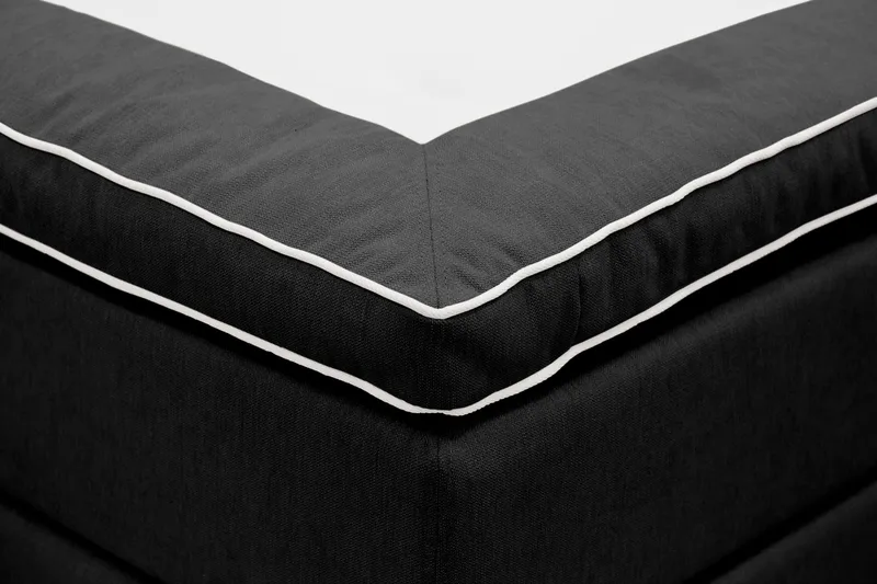 Hilton Plus Sänkypaketti 160x200 cm - Antrasiitti - Huonekalut - Sänky - Jenkkisängyt