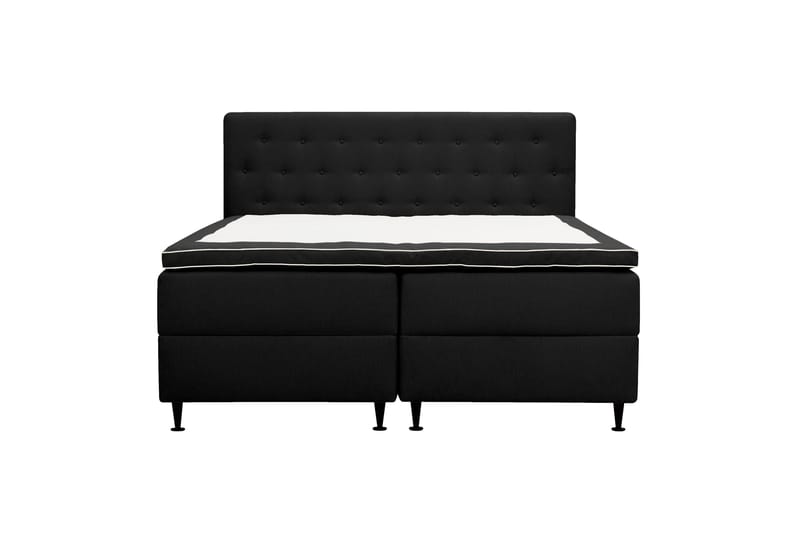 Hilton Plus Täydellinen sänkypaketti säilytystilalla 160x200 cm - Antrasiitti - Huonekalut - Sänky - Jenkkisängyt