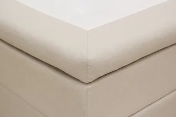 HVILA Classic -sänkypaketti 140x200 cm, jenkkisänky timanttikuvioisella sängynpäädyllä - Beige - Huonekalut - Sänky - Jenkkisängyt