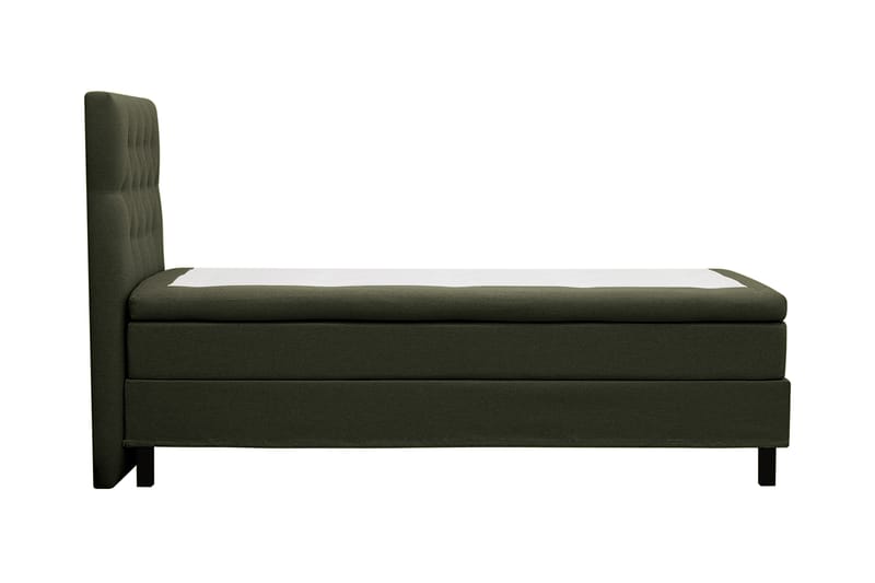 HVILA Classic -sänkypaketti 90x200 cm, jenkkisänky timanttikuvioisella sängynpäädyllä - Vihreä - Huonekalut - Sänky - Jenkkisängyt