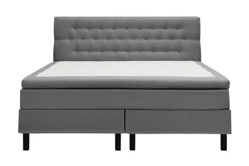 HVILA Classic täydellinen sänkypaketti 160x200 cm, jenkkisänky timanttikuvioidulla sängynpäädyllä