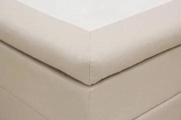 HVILA Classic -täydellinen sänkypaketti: 160x200 cm:n jenkkisänky ruututikkauksellisella sängynpäädyllä - Beige - Huonekalut - Sänky - Jenkkisängyt