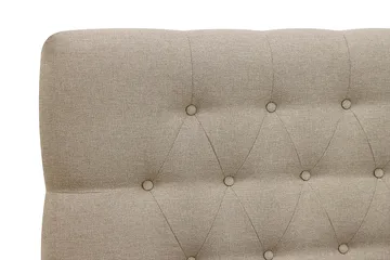 HVILA Classic täydellinen sänkypaketti 180x200 cm Jenkkisänky timanttikuvioidulla sängynpäädyllä - Beige - Huonekalut - Sänky - Jenkkisängyt