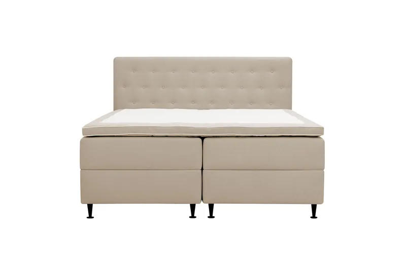 HVILA Plus täydellinen sänkypaketti säilytystilalla 180x200 cm, Beige