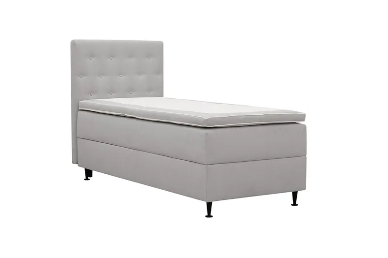HVILA Plus täydellinen sänkypaketti säilytystilalla 90x200 cm - Harmaa - Huonekalut - Sänky - Sänkypaketti