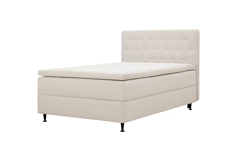 HVILA Plus täydellinen sänkypaketti säilytystilalla 120x200 cm - Vaaleabeige - Huonekalut - Sänky - Sängyt säilytystilalla