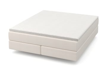 HVILA Premium jenkkisänky 180x200 cm kelluvalla efektillä sis. polyeteerivaahtoinen petauspatja Medium - Medium - Huonekalut - Sänky - Runkopatjasängyt