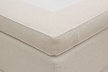 HVILA Premium Jenkkisänky 180x200 cm - Vaaleanbeige bouclé - Huonekalut - Sänky - Jenkkisängyt