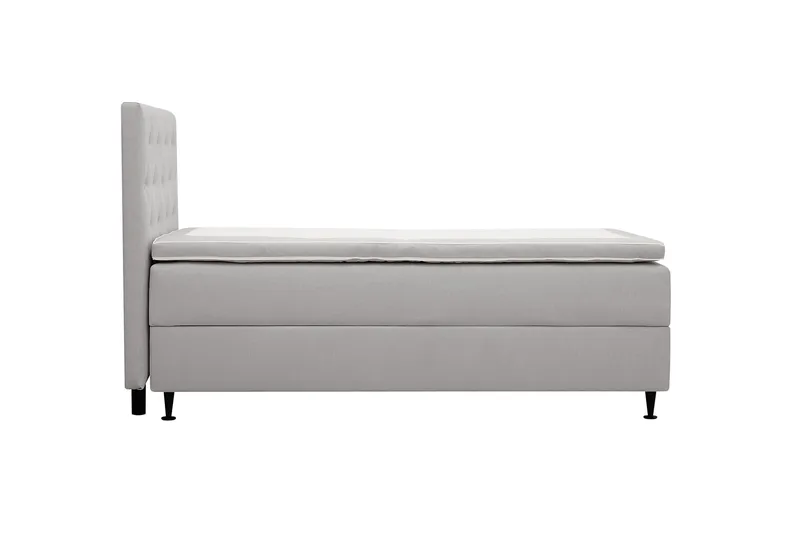HVILA Plus täydellinen sänkypaketti säilytystilalla 90x200 cm - Harmaa - Huonekalut - Sänky - Sänkypaketti