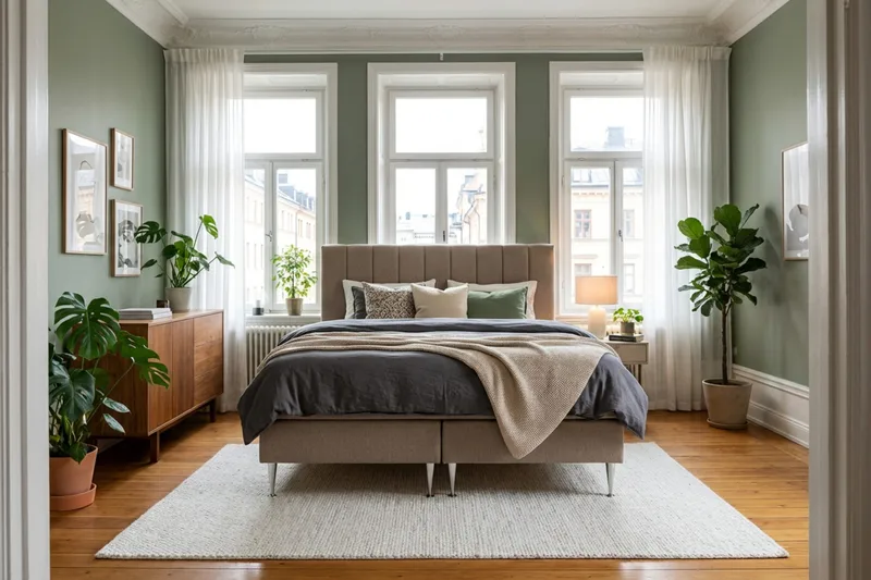 HVILA Plus täydellinen sänkypaketti 180x200 cm - Ruskea - Huonekalut - Sänky - Jenkkisängyt