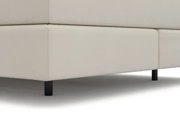HVILA Premium sänkypaketti jenkkisänky 180x200 cm kelluvalla efektillä ilman petauspatjaa - Valkoinen - Huonekalut - Sänky - Runkopatjasängyt