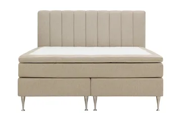 HVILA Plus täydellinen sänkypaketti 160x200 cm - Beige - Huonekalut - Sänky - Jenkkisängyt