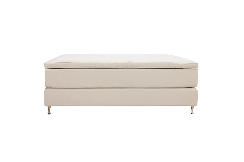 HVILA Premium Jenkkisänky 180x200 cm - Vaaleanbeige kangas - Huonekalut - Sänky - Parisänky