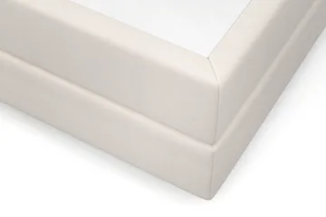 HVILA Premium sänkypaketti jenkkisänky 180x200 cm kelluvalla efektillä ilman petauspatjaa - Valkoinen - Huonekalut - Sänky - Runkopatjasängyt