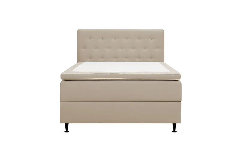 HVILA Plus täydellinen sänkypaketti säilytystilalla 120x200 cm, Beige