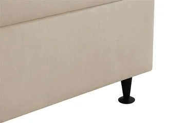 HVILA Plus -kontinentaalisänky säilytystilalla 180x200 cm - Beige - Huonekalut - Sänky - Sängyt säilytystilalla
