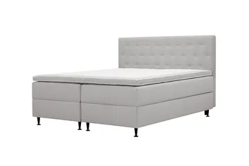 HVILA Plus täydellinen sänkypaketti säilytystilalla 180x200 cm - Harmaa - Huonekalut - Sänky - Jenkkisängyt