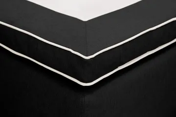 HVILA Plus Jenkkisänky 120x200 cm Kankaalla Säilytystilalla + Sänkypatja Jäykkyysaste Keskijäykkä - Antrasiitti - Huonekalut - Sänky - Yhden hengen sängyt