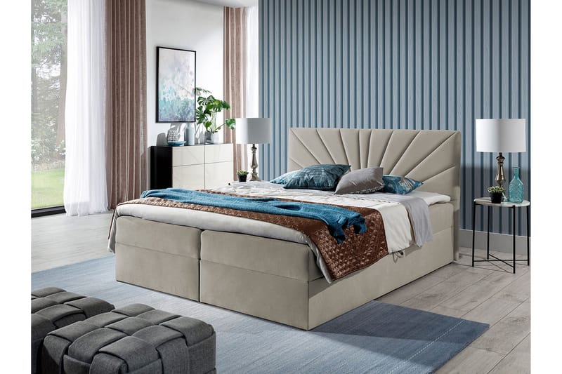 Deserto Jenkkisänky 140x200 + Sijauspatja - Huonekalut - Sänky - Jenkkisängyt