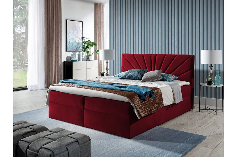 Deserto Jenkkisänky 140x200 + Sijauspatja - Huonekalut - Sänky - Jenkkisängyt