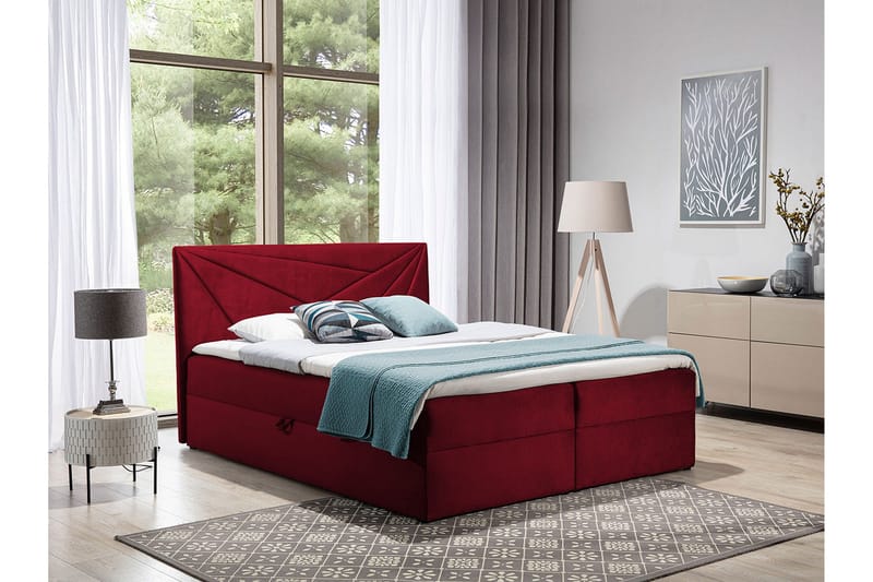 Deserto Jenkkisänky 160x200 + Sijauspatja - Huonekalut - Sänky - Jenkkisängyt