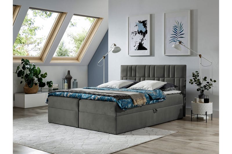 Deserto Jenkkisänky 160x200 + Sijauspatja - Huonekalut - Sänky - Jenkkisängyt