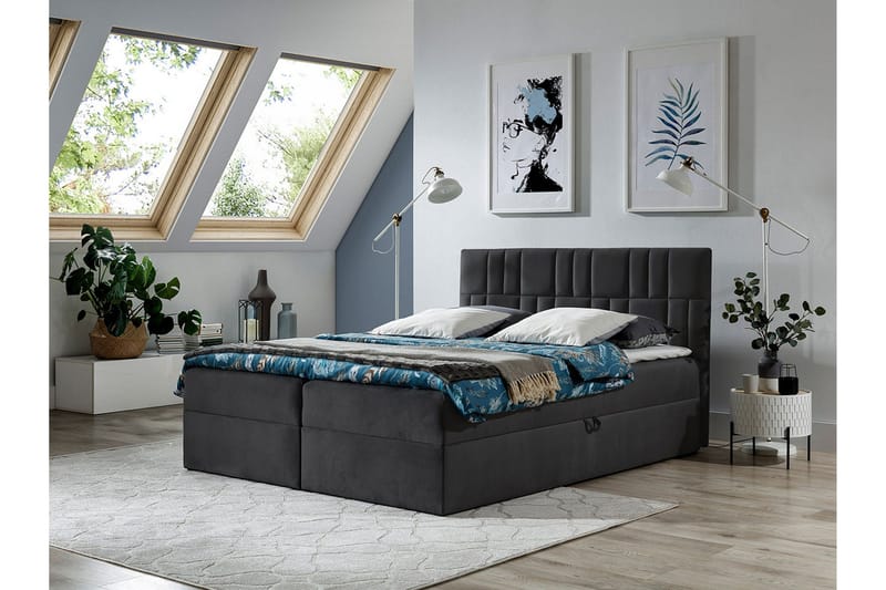 Deserto Jenkkisänky 160x200 + Sijauspatja - Huonekalut - Sänky - Jenkkisängyt