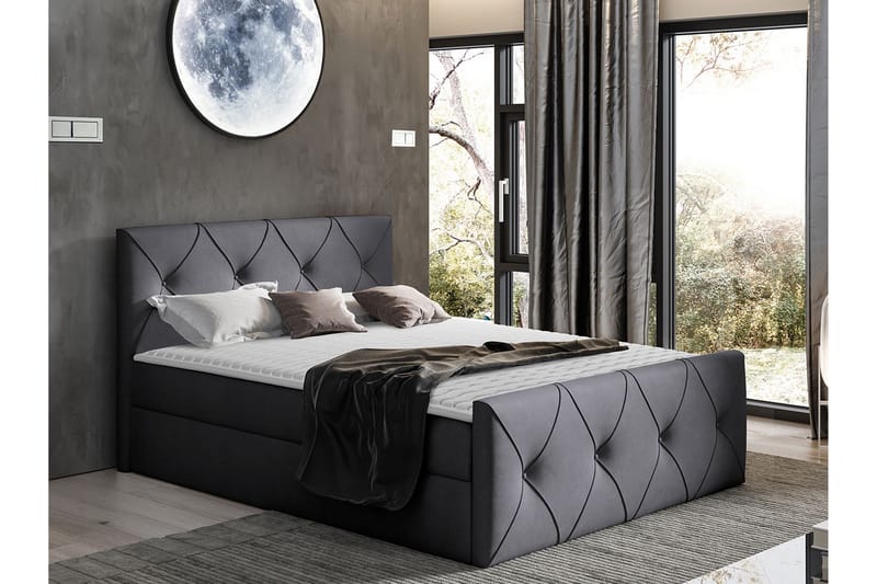 Jenkkisänky 120x200 cm - Huonekalut - Sänky - Jenkkisängyt