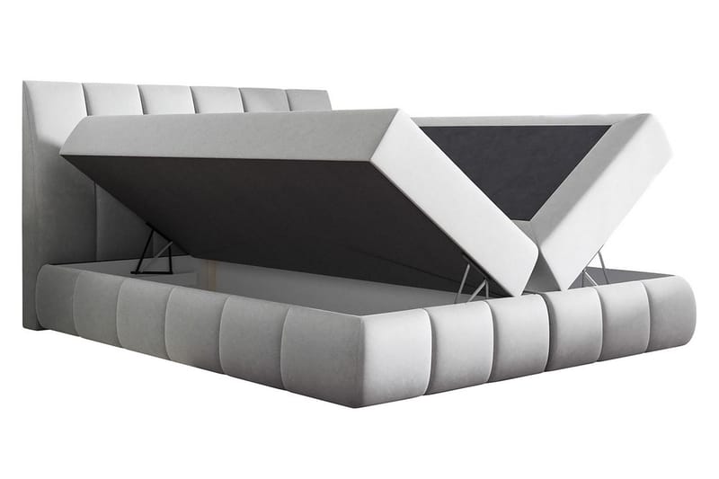 Jenkkisänky 124x218 cm - Tummanharmaa - Huonekalut - Sänky - Jenkkisängyt