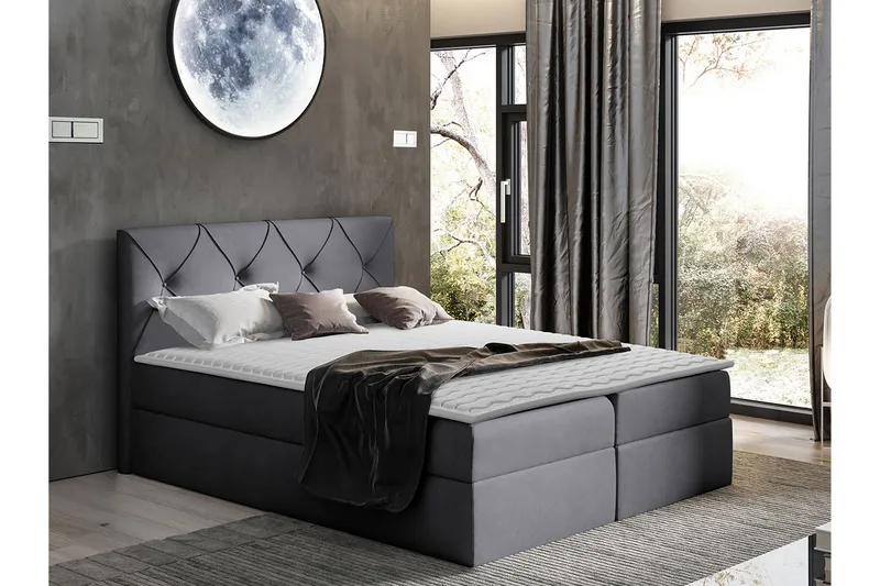 Jenkkisänky 200x200 cm - Huonekalut - Sänky - Jenkkisängyt