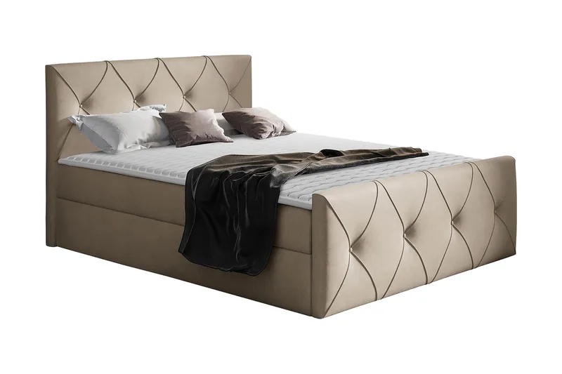 Jenkkisänky 200x200 cm - Huonekalut - Sänky - Jenkkisängyt