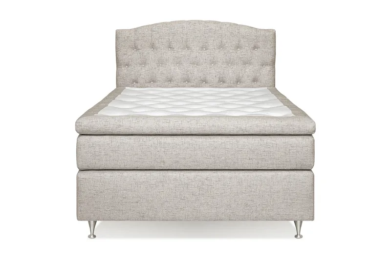 Jenkkisänky Abelie 140x200 Medium - Beige - Huonekalut - Sänky - Jenkkisängyt