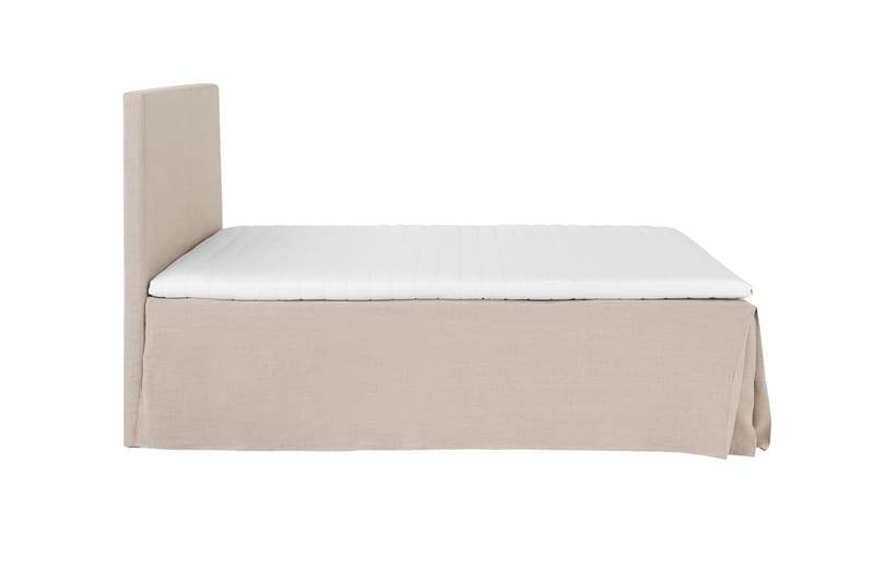 Jenkkisänky Avril 160x200 - Beige - Huonekalut - Sänky - Jenkkisängyt