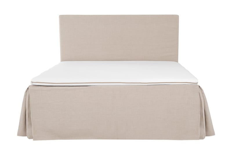 Jenkkisänky Avril 180x200 - Beige - Huonekalut - Sänky - Jenkkisängyt