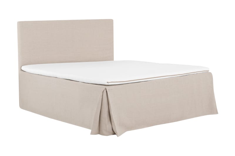 Jenkkisänky Avril 180x200 - Beige - Huonekalut - Sänky - Jenkkisängyt