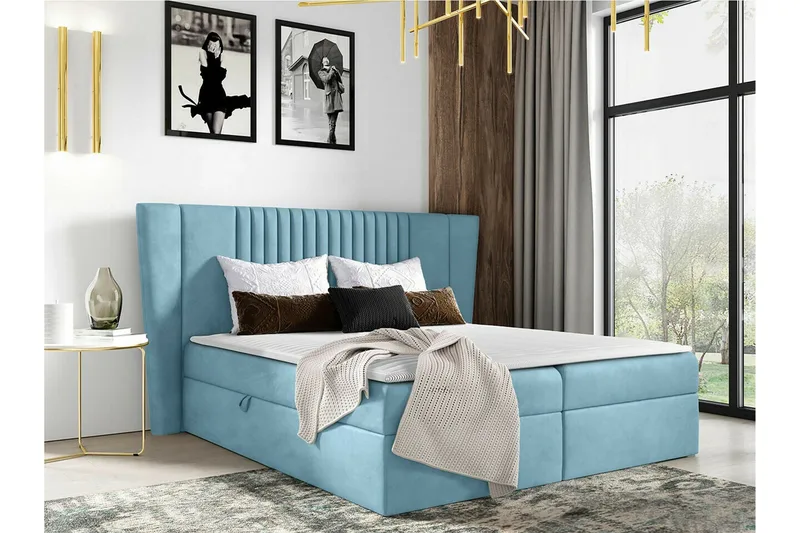 Jenkkisänky Boisdale 140x200 cm - Huonekalut - Sänky - Jenkkisängyt