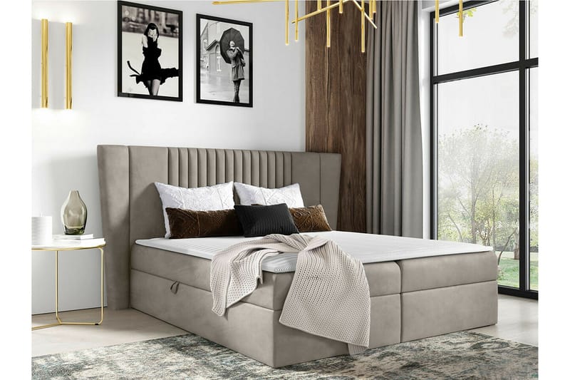 Jenkkisänky Boisdale 140x200 cm - Huonekalut - Sänky - Jenkkisängyt